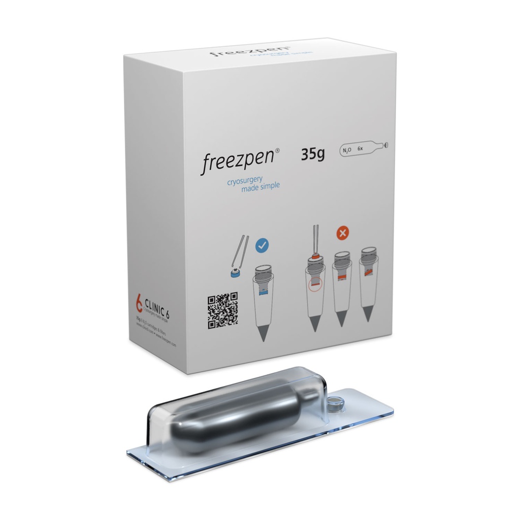 [DK]Freezpen N2O patroner, 35 g